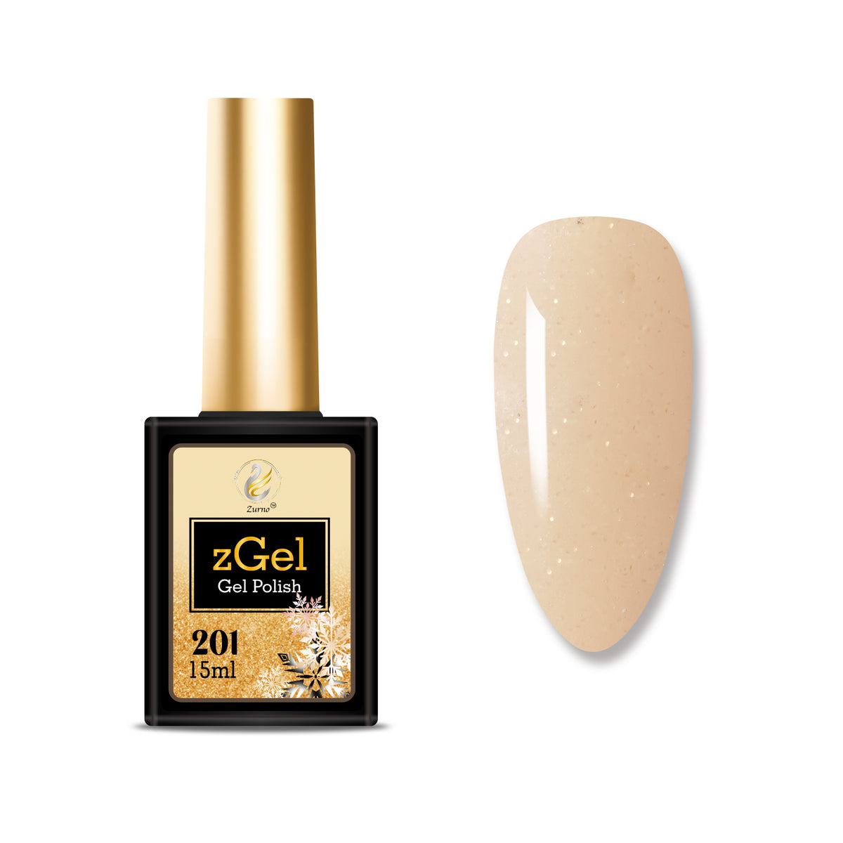 Gel Polish zGel - #201 Snickerdoodle
