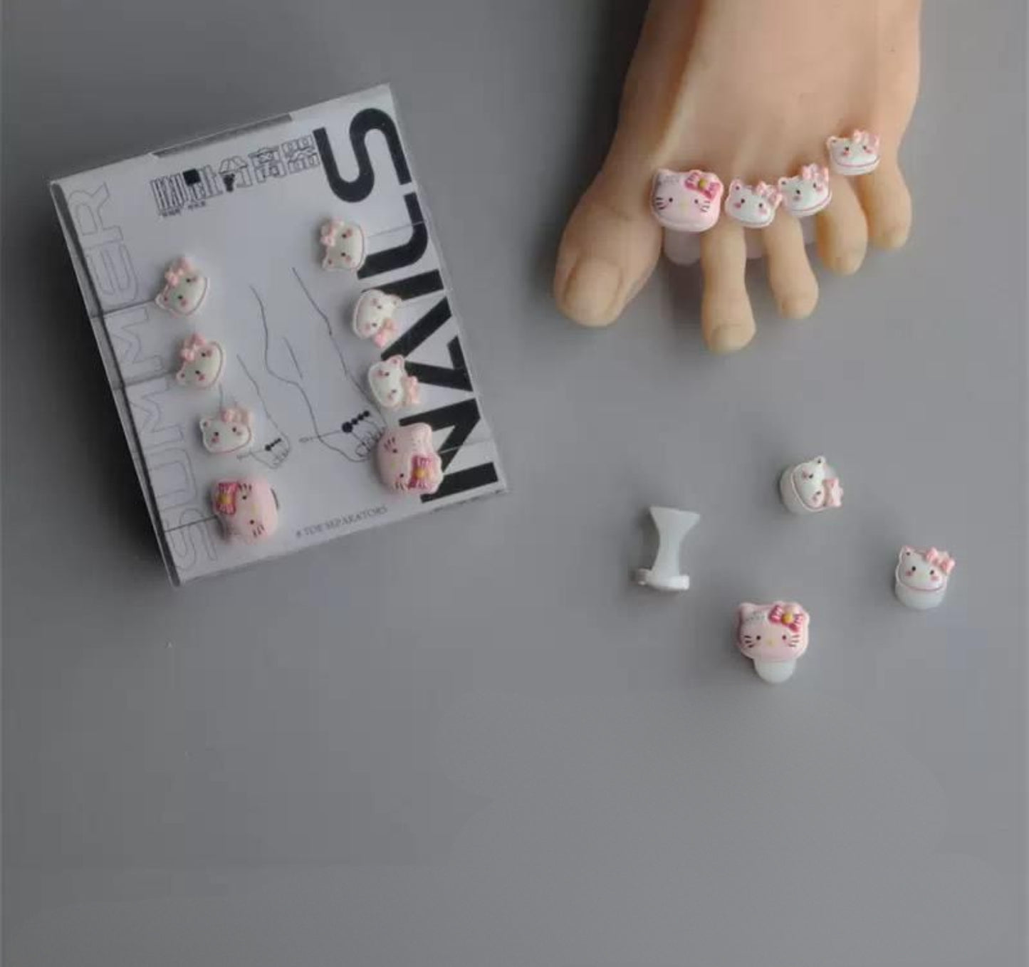 Toe Separator Single - Hello Kitty #2