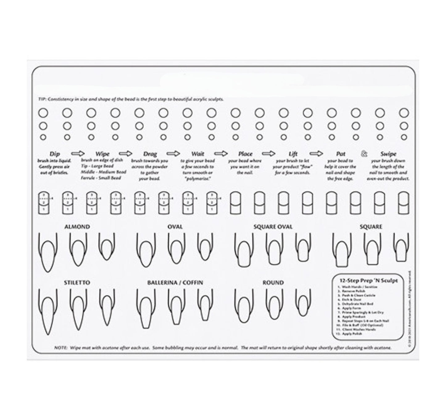Acrylic Training Mat