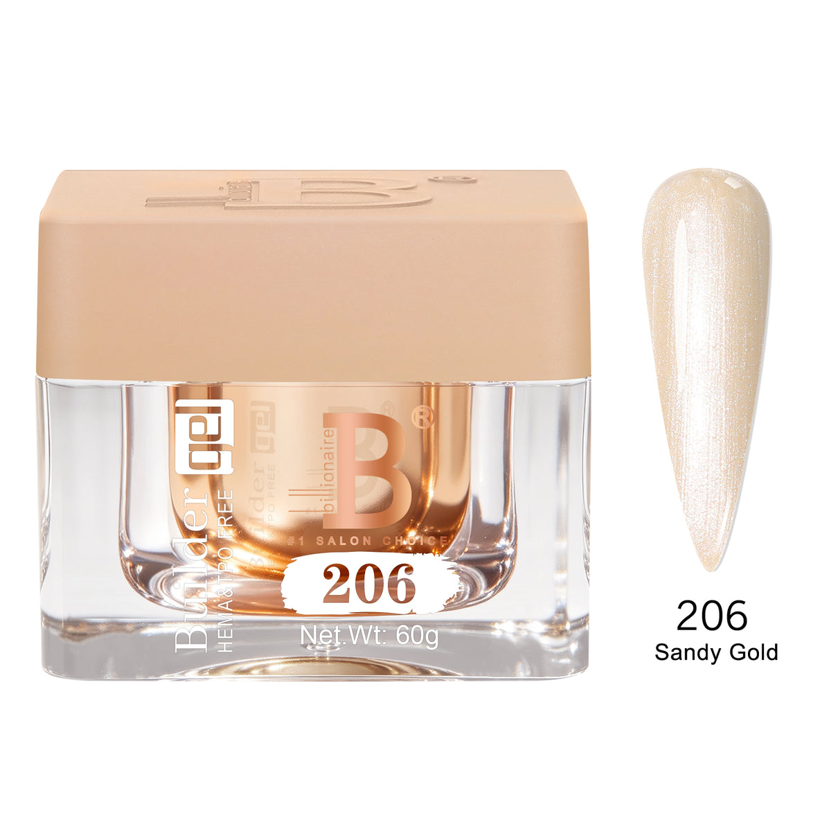 Builder Gel Imperial #206 Sandy Gold
