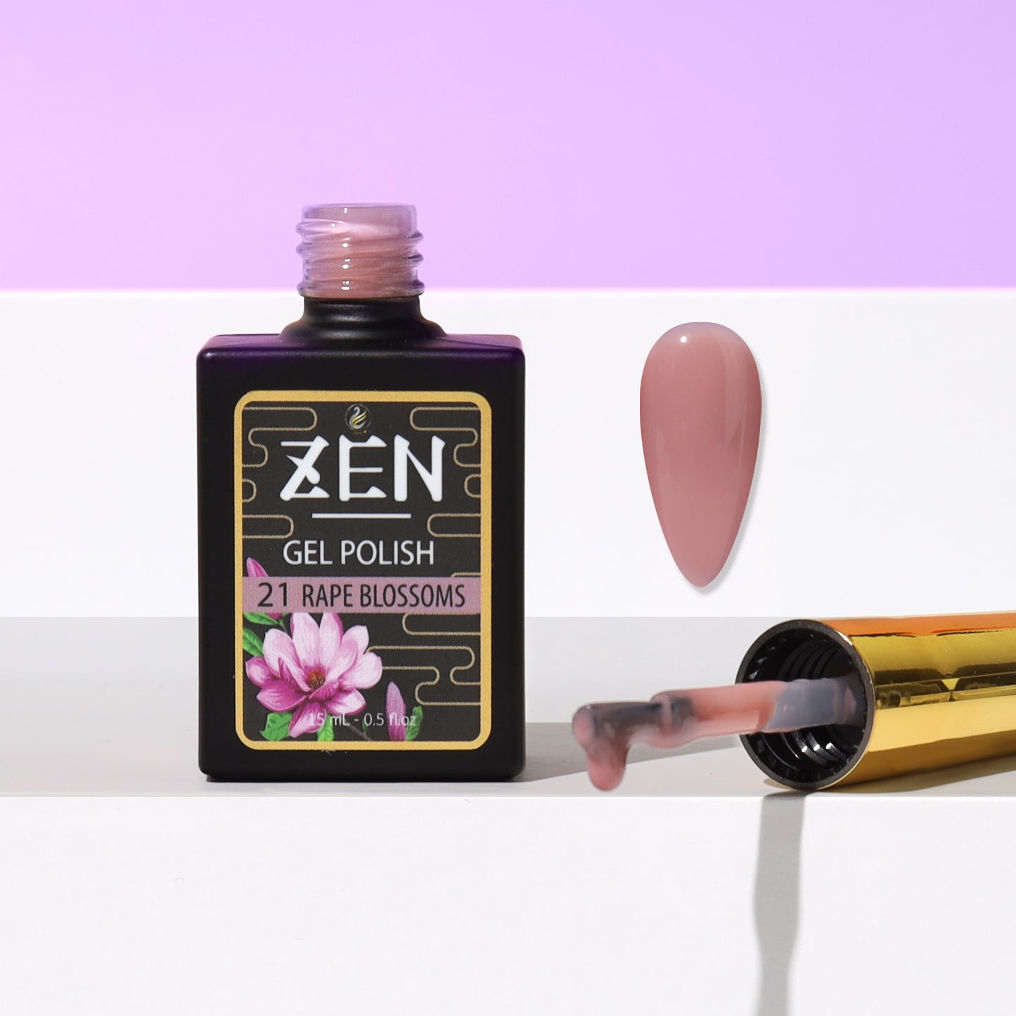 ZEN Milky Gel Polish - #21 Rape Blossoms