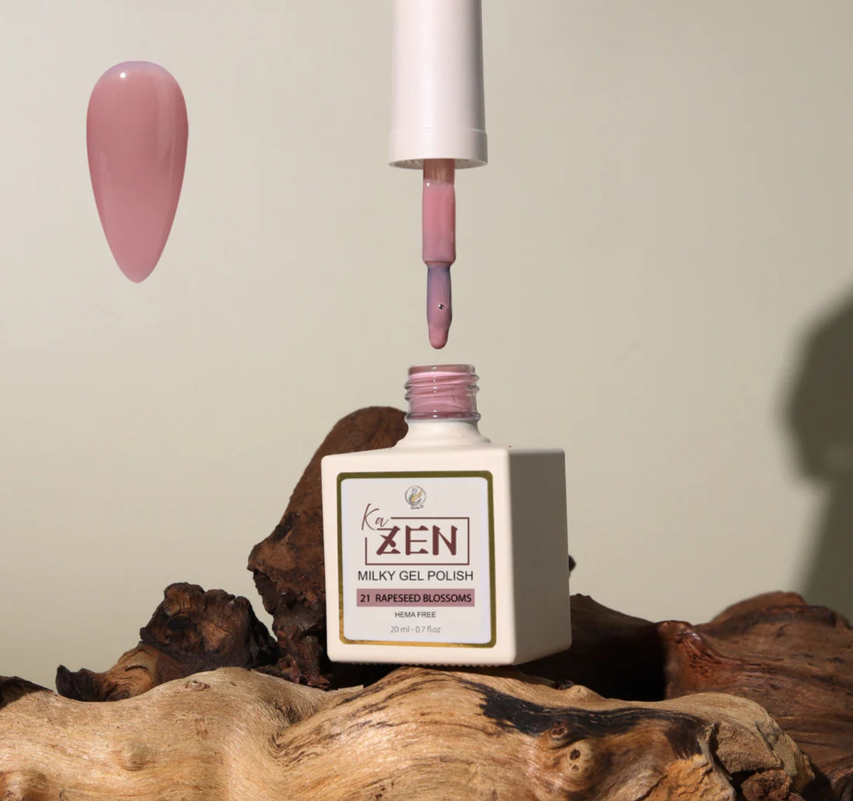 KaZEN Milky Gel Polish - #021 Rapeseed Blossoms