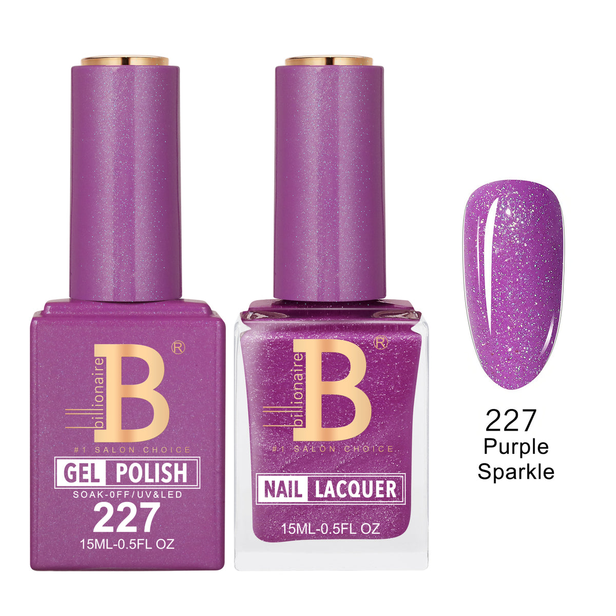 Imperial Duo #227 Purple Sparkle