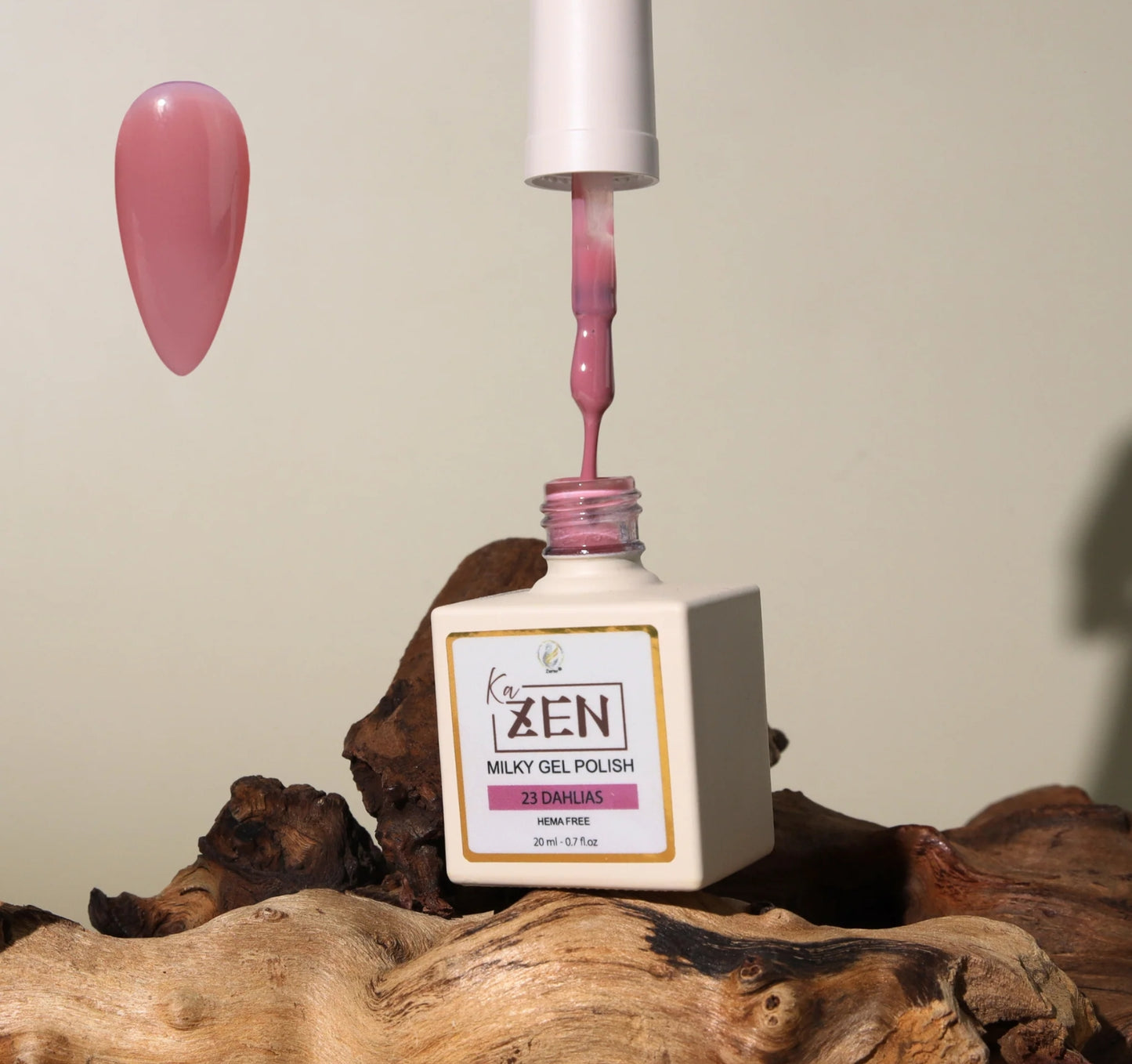 KaZen Milky Gel Polish - #023 Dahlias