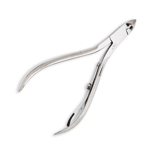 4" Cuticle Nipper - half jaw - stainless