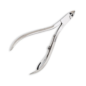 4" Cuticle Nipper - half jaw - stainless