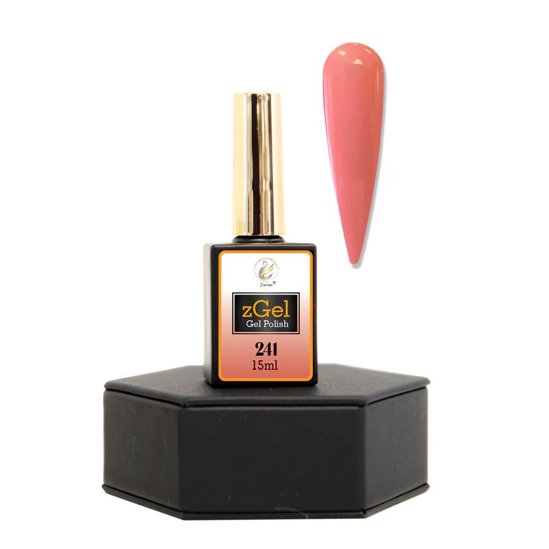 Gel Polish zGel - #241 Sunkist Tangerine