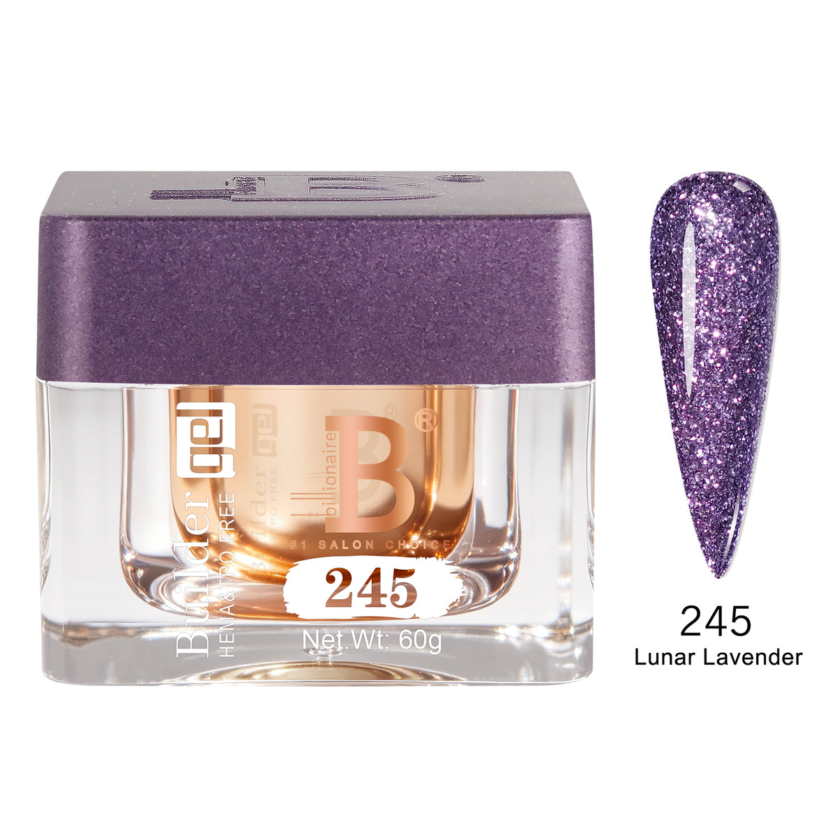 Builder Gel Imperial #245 Lunar Lavender