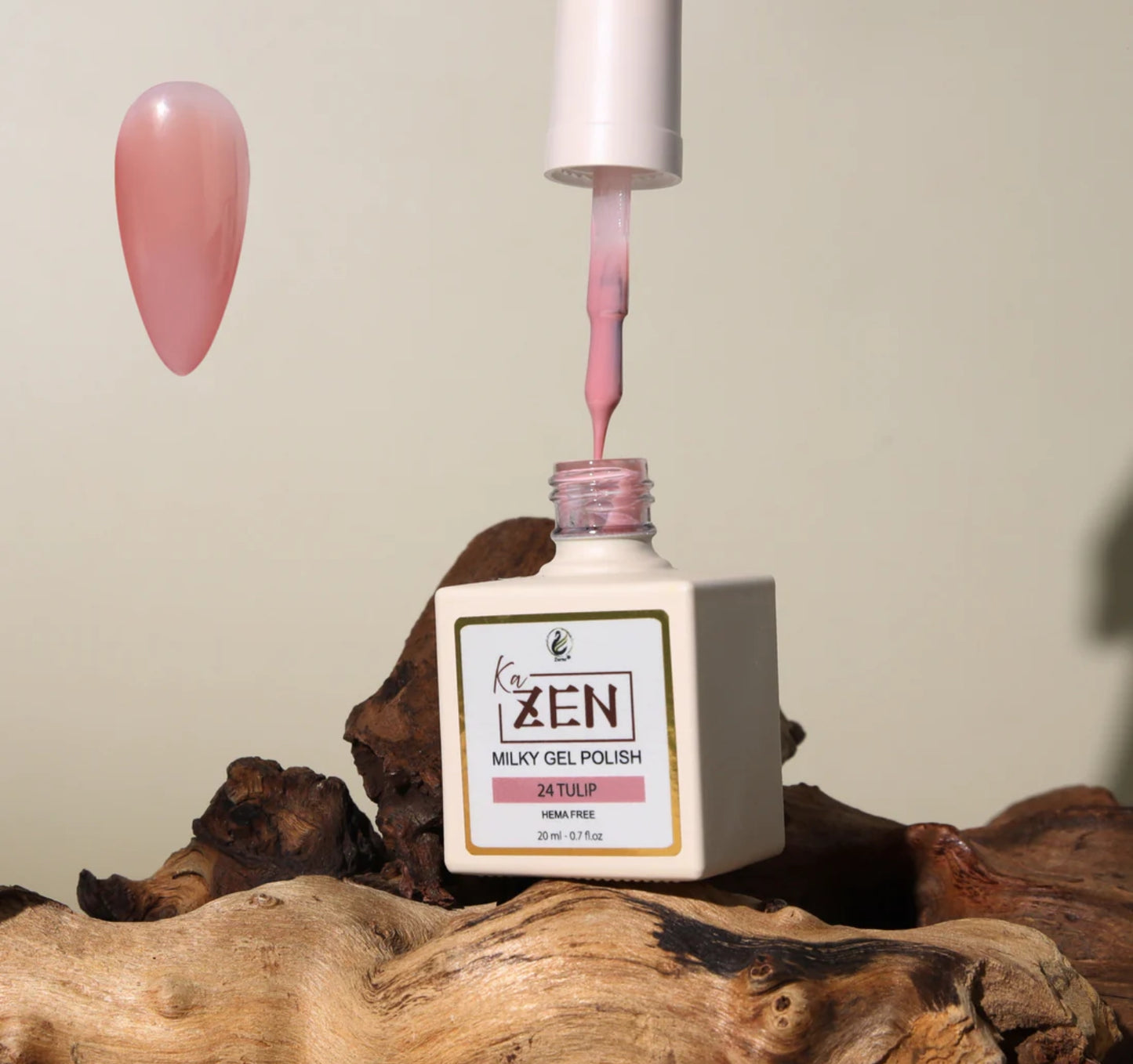 KaZEN Milky Gel Polish - #024 Tulip