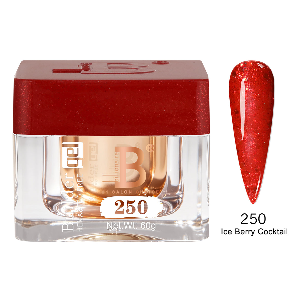 Builder Gel Imperial #250 Berry Cocktail