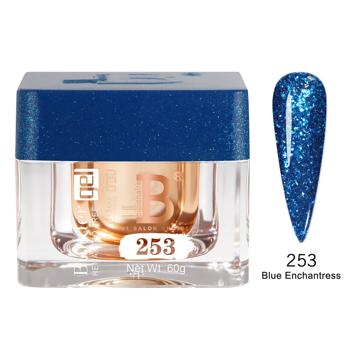Builder Gel Imperial #253 Blue Enchantress