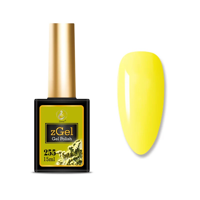 Gel Polish zGel - #255 Yellow Statice A