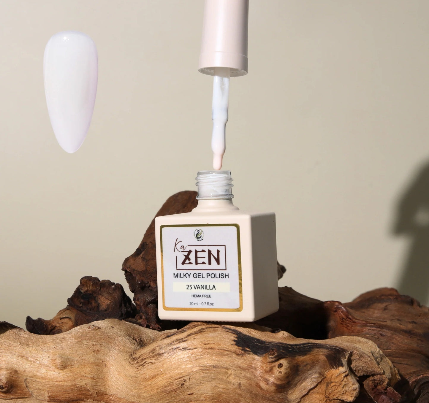 KaZen Milky Gel Polish - #025 Vanilla