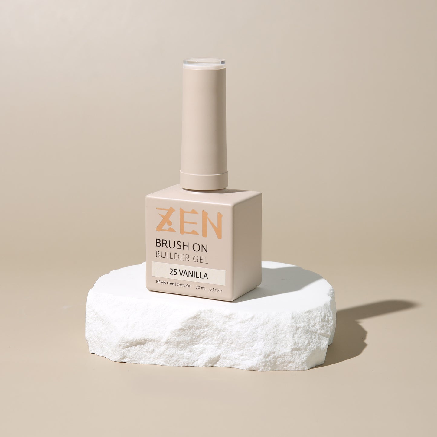 KaZEN Brush On Builder Gel - #25 Vanila