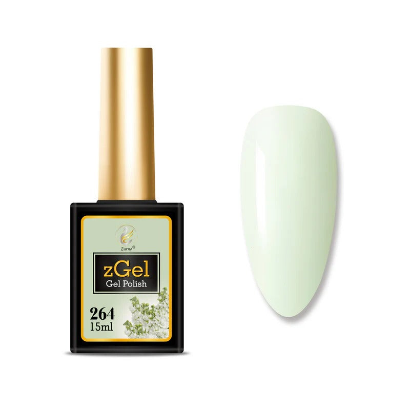 Gel Polish zGel - #264 White Stoke B