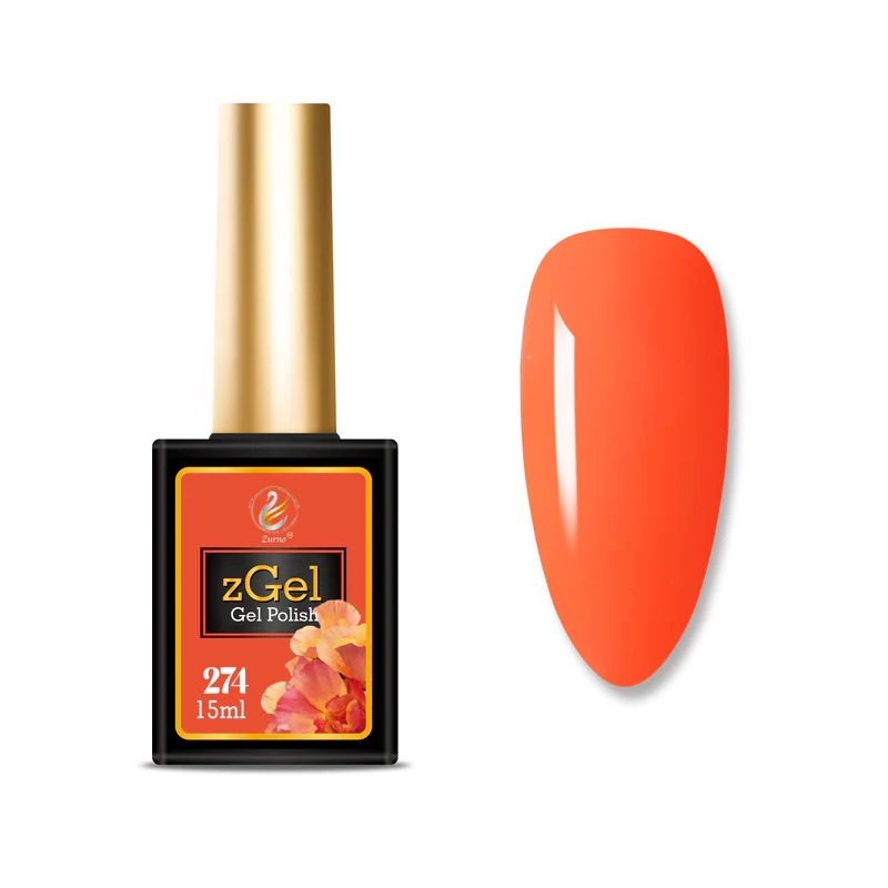 Gel Polish zGel - #274 California Poppy B