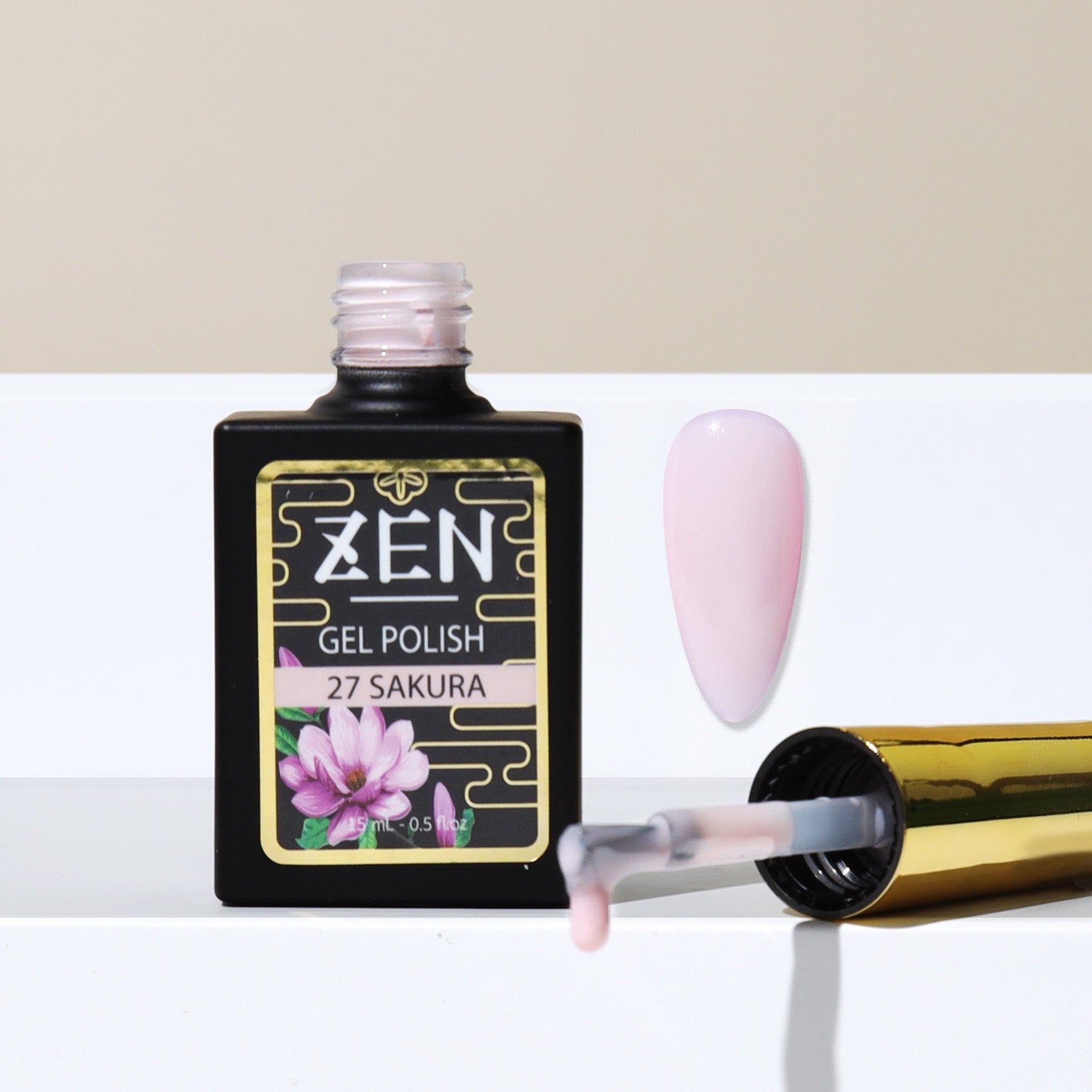 ZEN Milky Gel Polish - #26 Raspberry White Chocolate – Nails Plus