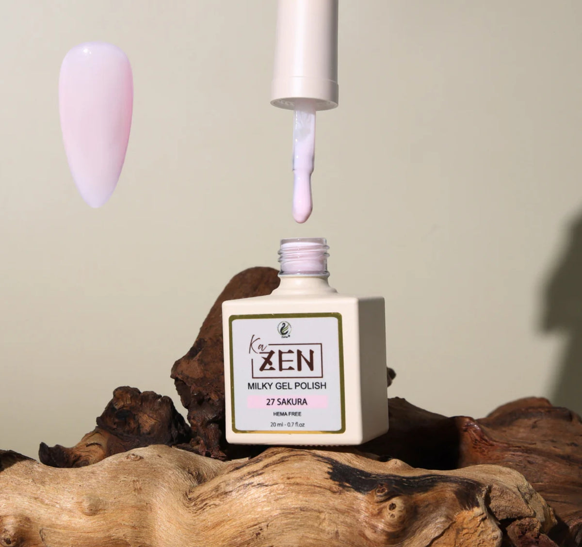KaZEN Milky Gel Polish - #027 Sakura