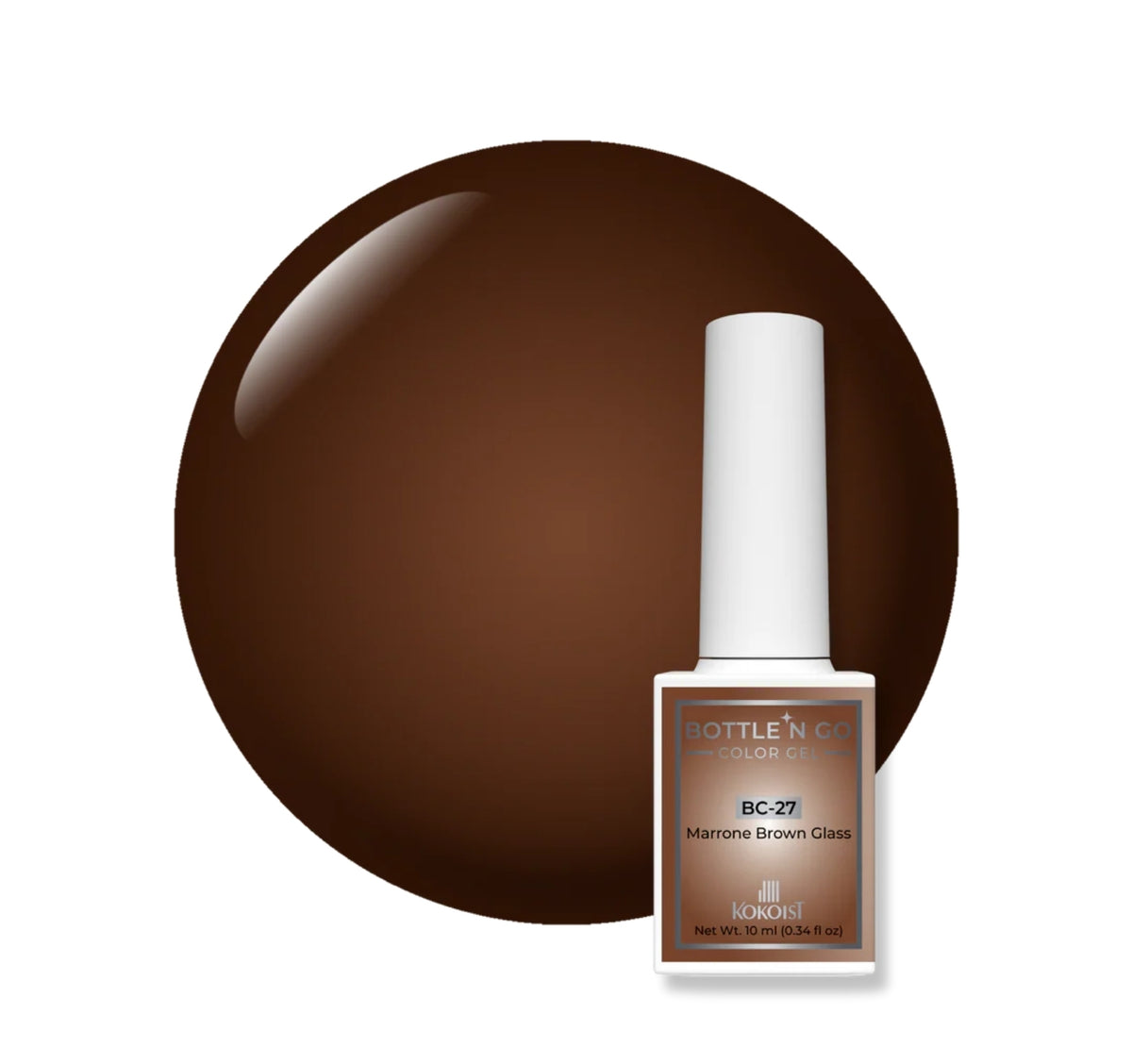 Bottle N Go - BC27 Marrone Brown Glass
