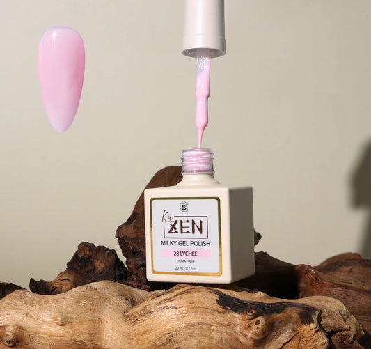 KaZEN Milky Gel Polish - #028 Lychee