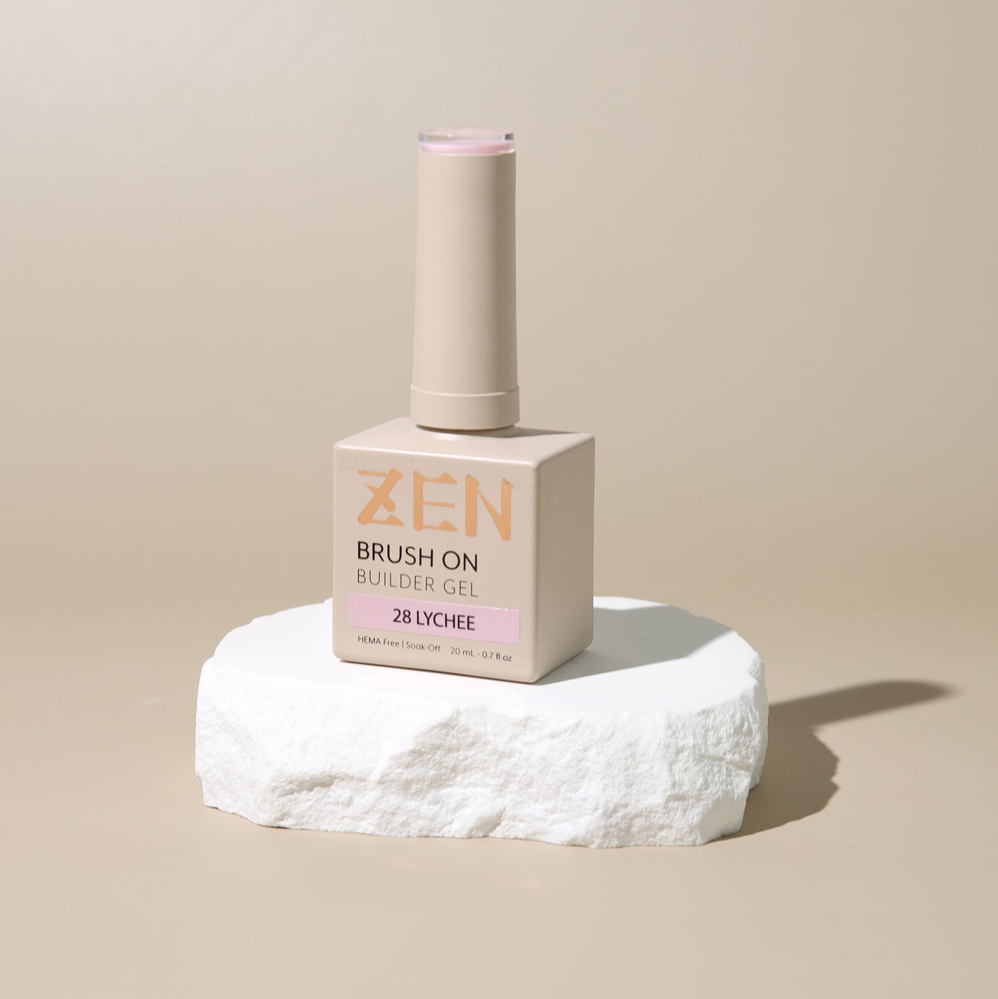 KaZEN Brush On Builder Gel - #28 Lychee