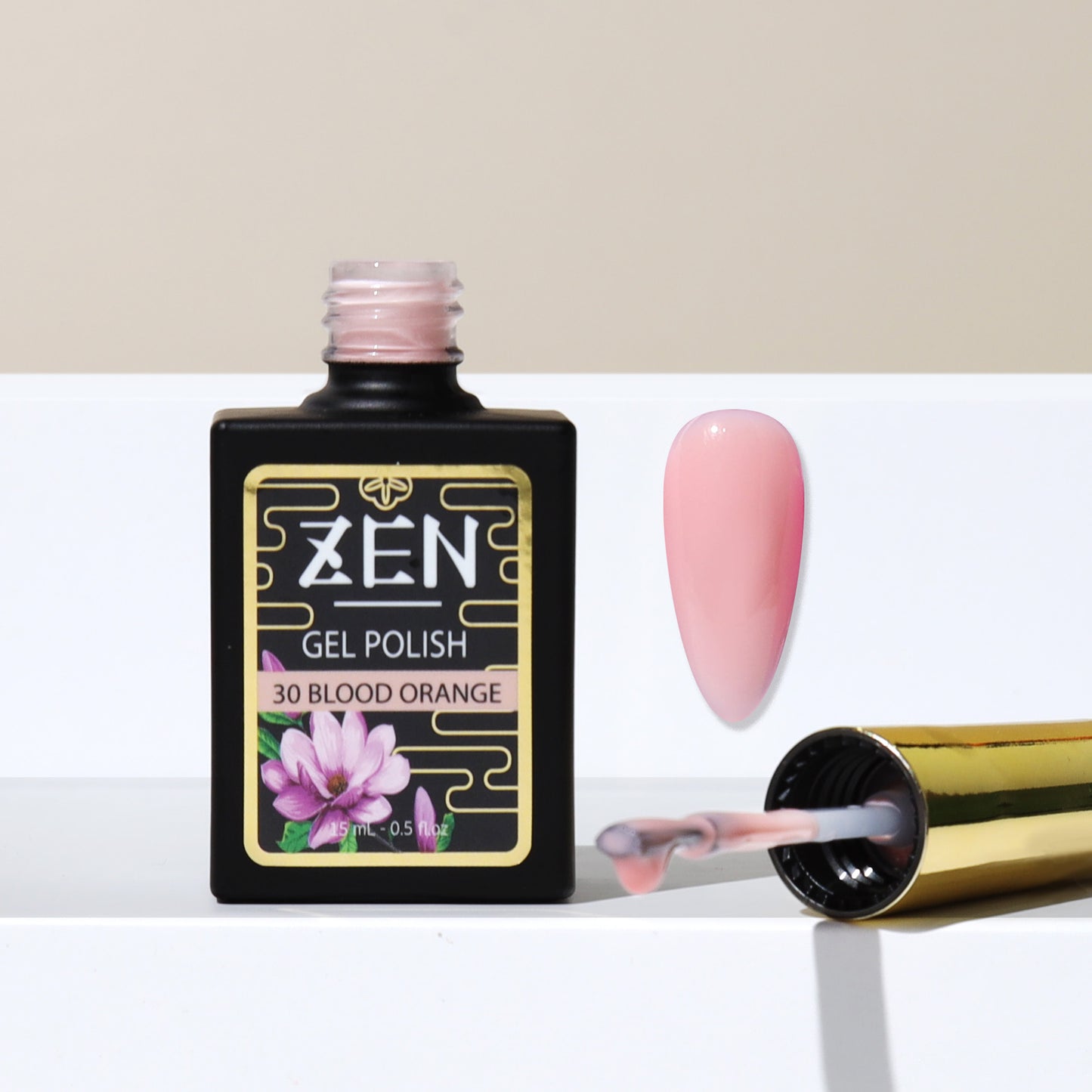 ZEN Milky Gel Polish - #30 Blood Orange