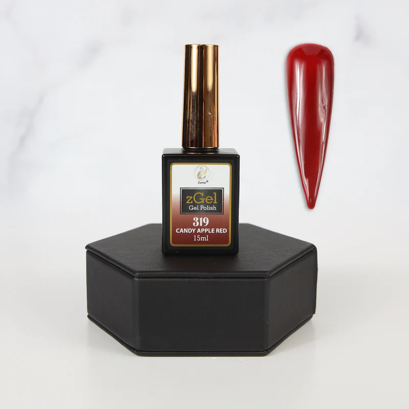Gel Polish zGel - #319 Candy Apple Red
