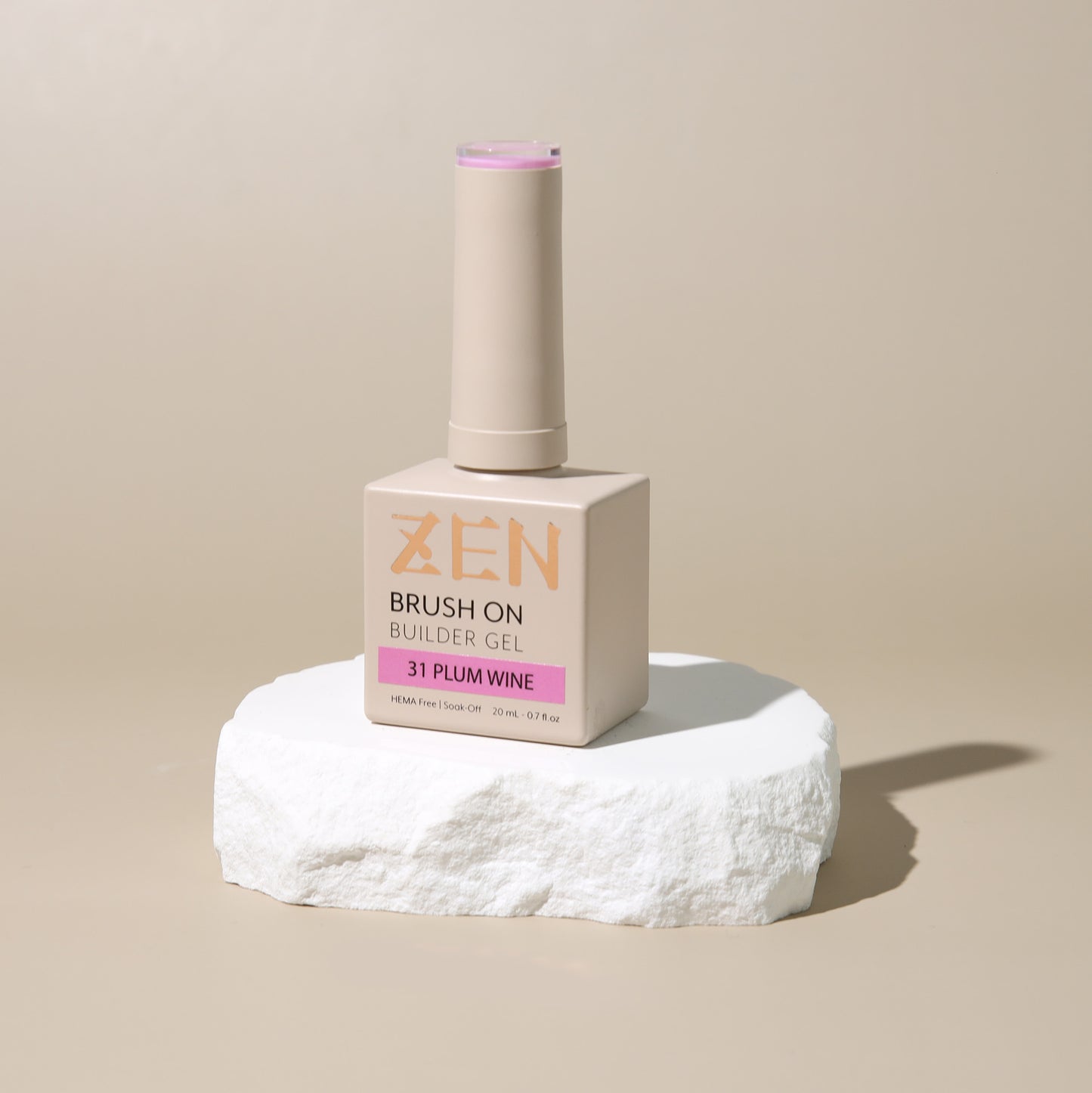 KaZEN Brush On Builder Gel - #31 Plum Wine