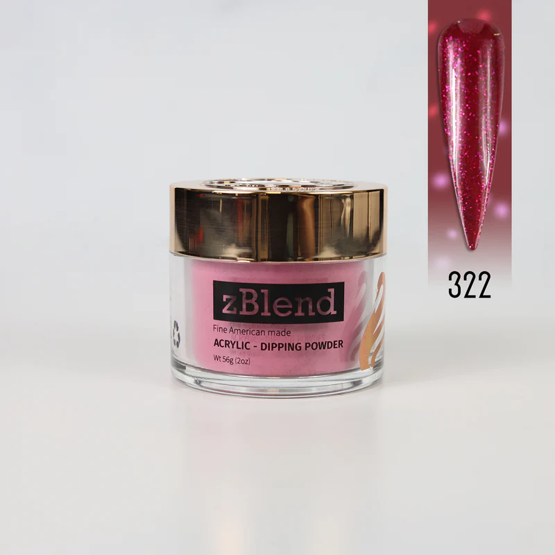 Powder zBlend - #322 Burgundy Roses