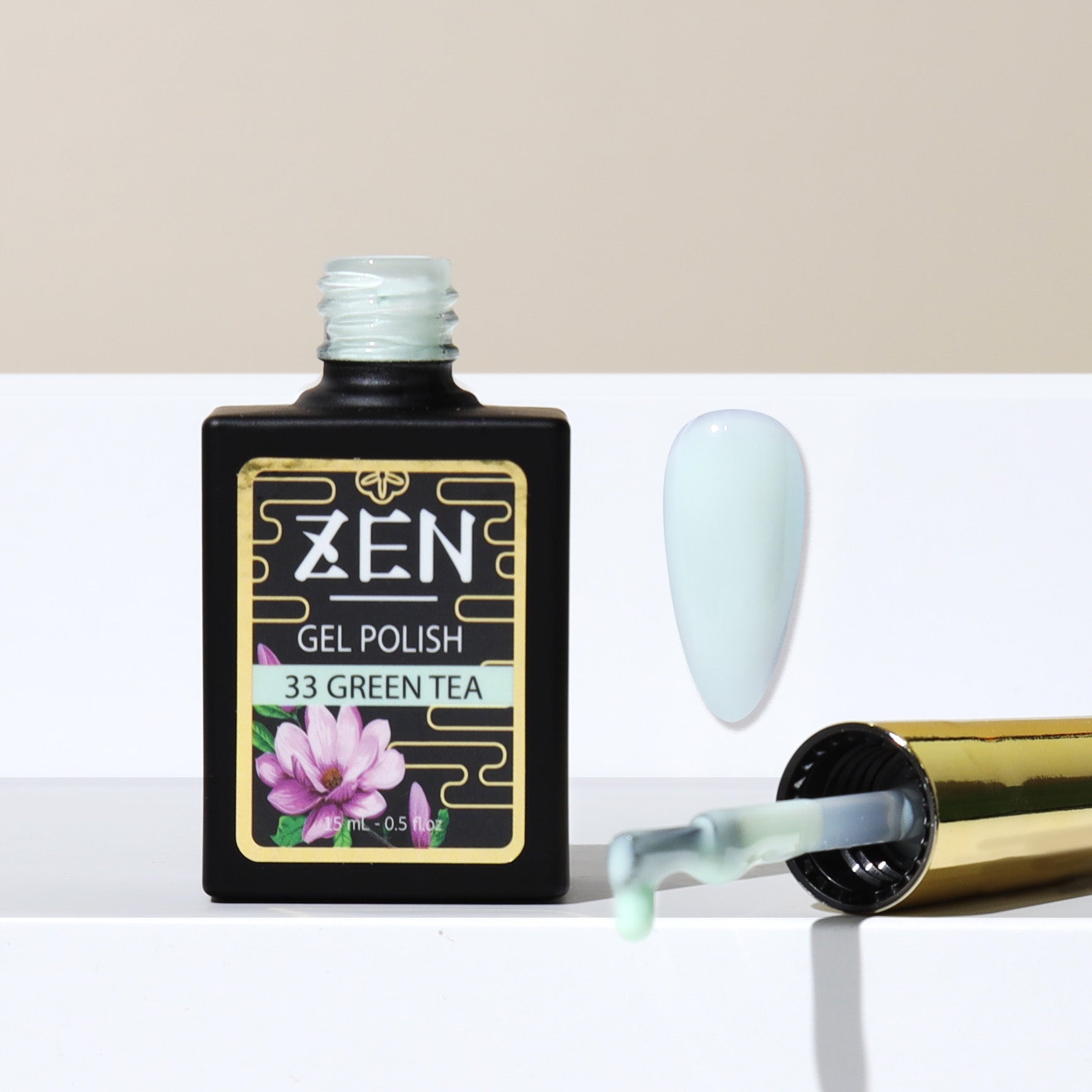 ZEN Milky Gel Polish - #33 Green Tea – Nails Plus