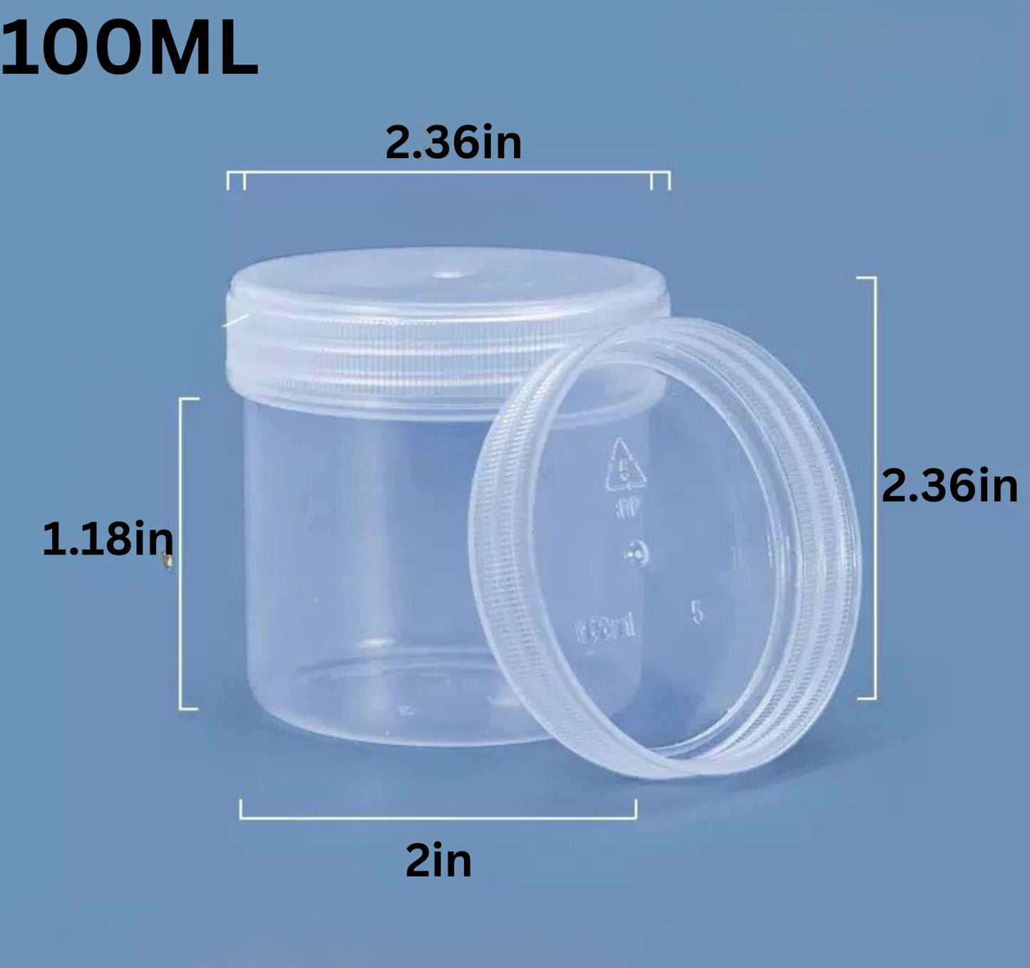 Empty Plastic Jar
