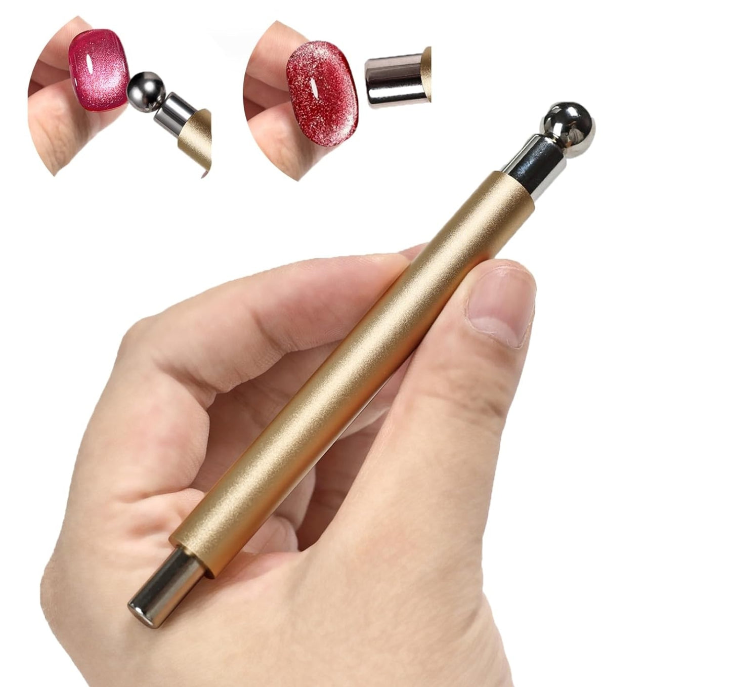 Cylinder Magnet w/ Bead