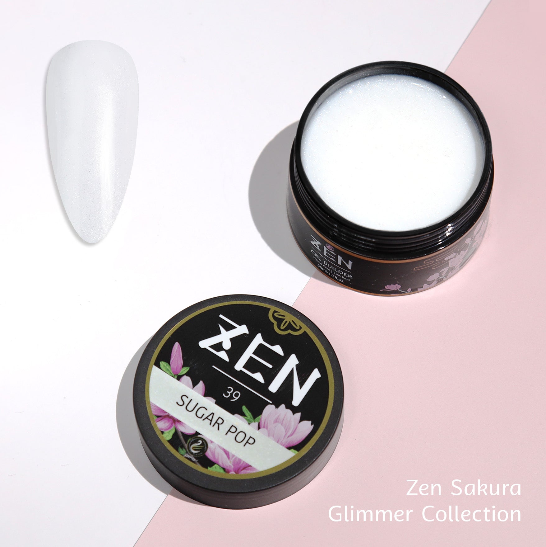 InnerSignal リジュネートワン 50g ZEN Builder Gel - #39 Sugar Pop – Nails Plus