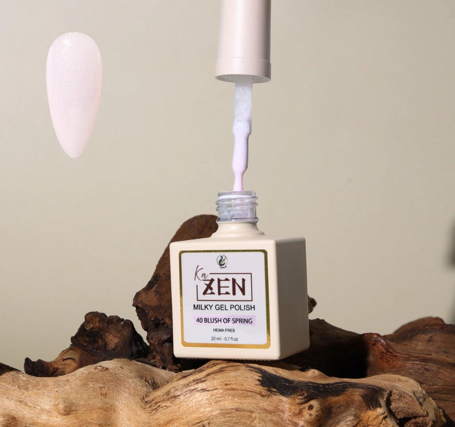KaZen Milky Gel Polish - #040 Blush Of Spring