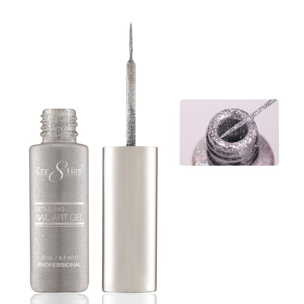 Gel Liner - #42 Bright Holo Silver