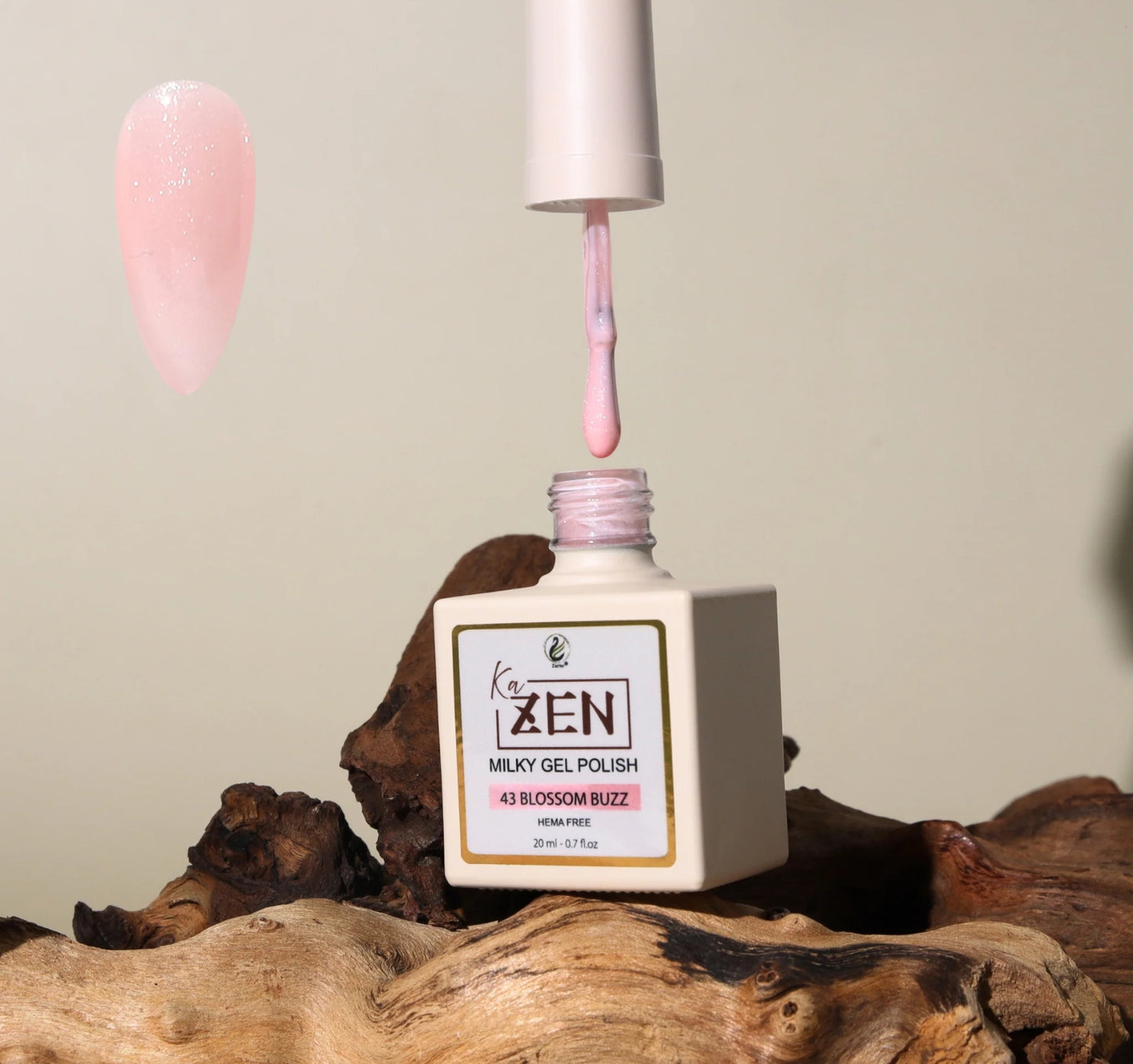 KaZEN Milky Gel Polish - #043 Blossom Buzz