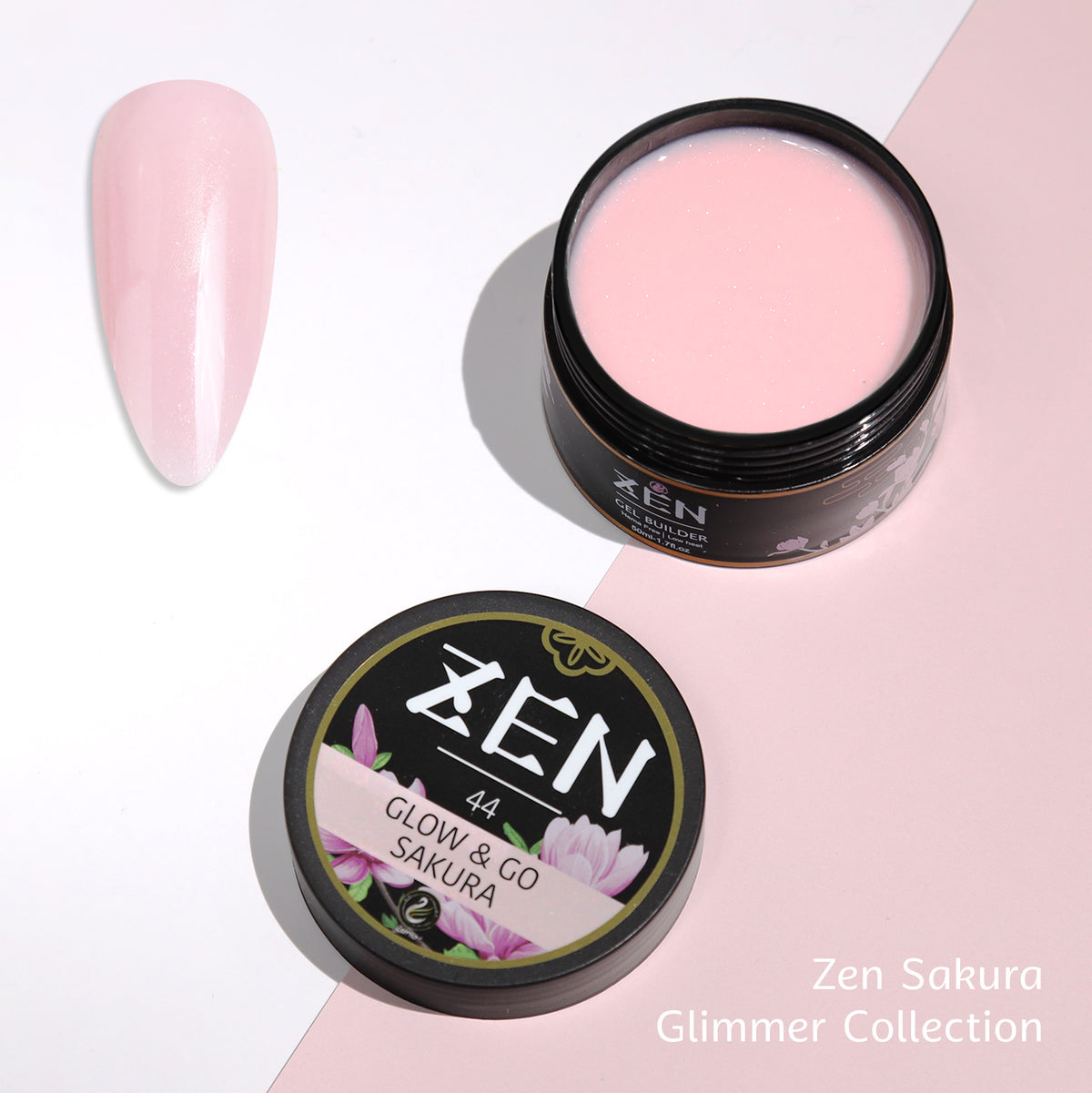 ZEN Builder Gel - #44 Glow&Go Sakura