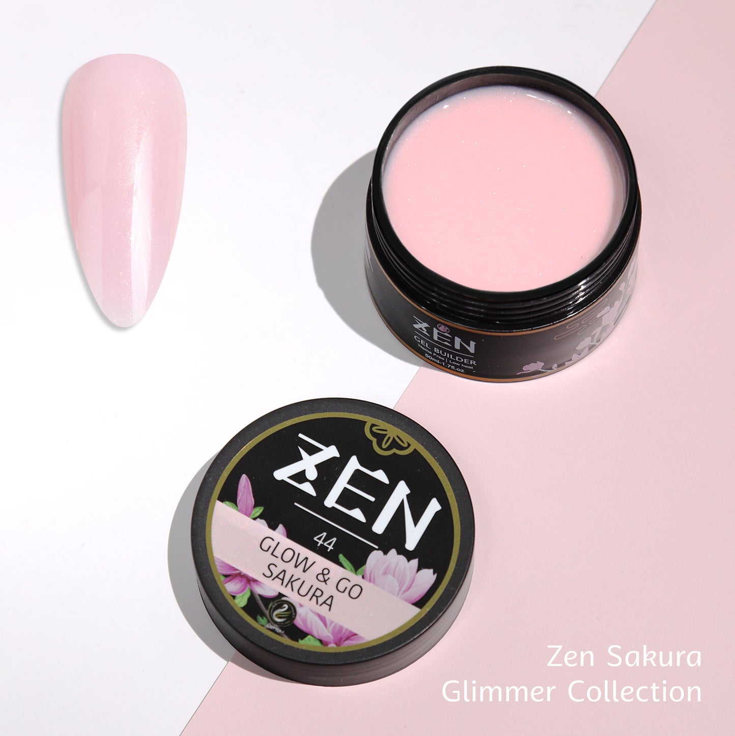 ZEN Builder Gel - #44 Glow&Go Sakura