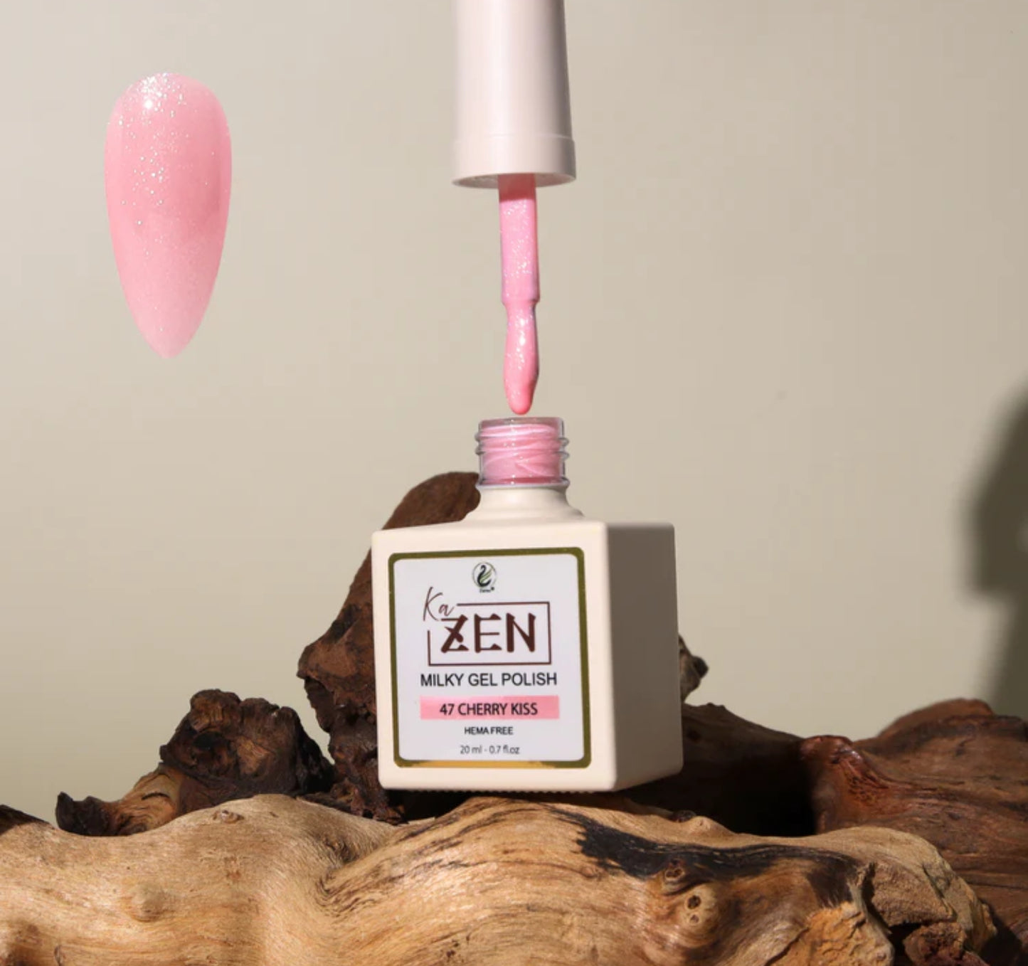 KaZEN Milky Gel Polish - #047 Cherry Kiss