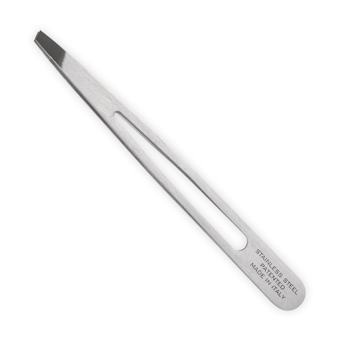 Slant Tip Tweezers - Stainless