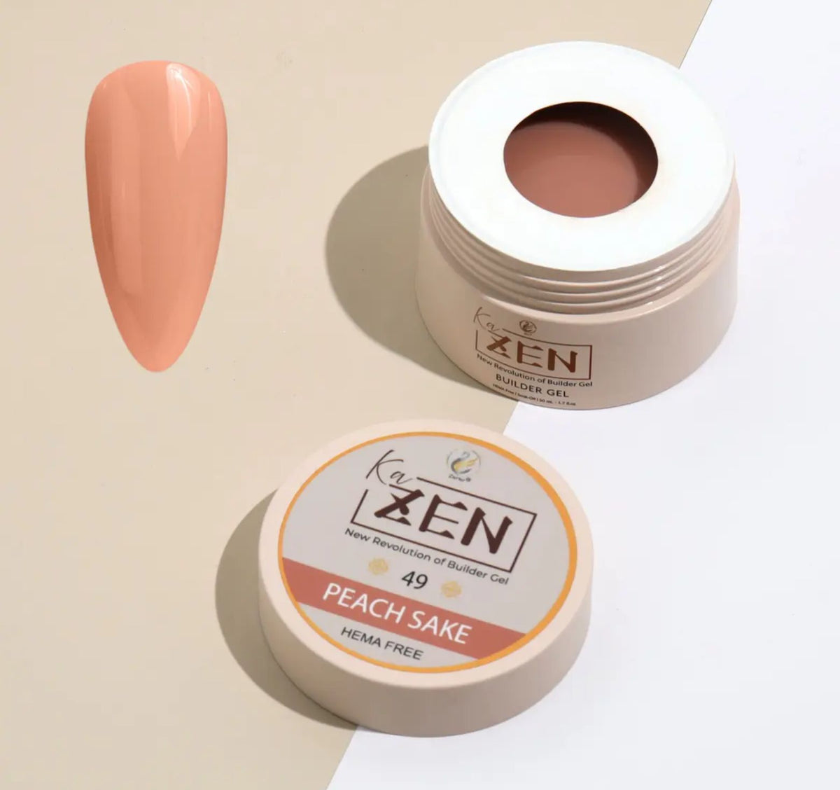 ZEN Builder Gel - #49 Peach Sake