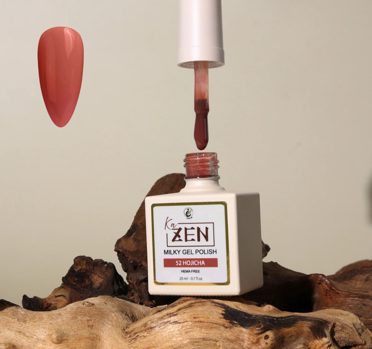 KaZen Milky Gel Polish - #052 Hojicha
