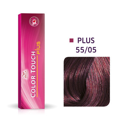 Color Touch - Plus 55/05 Intense Light Brown/ Natural Red Violet