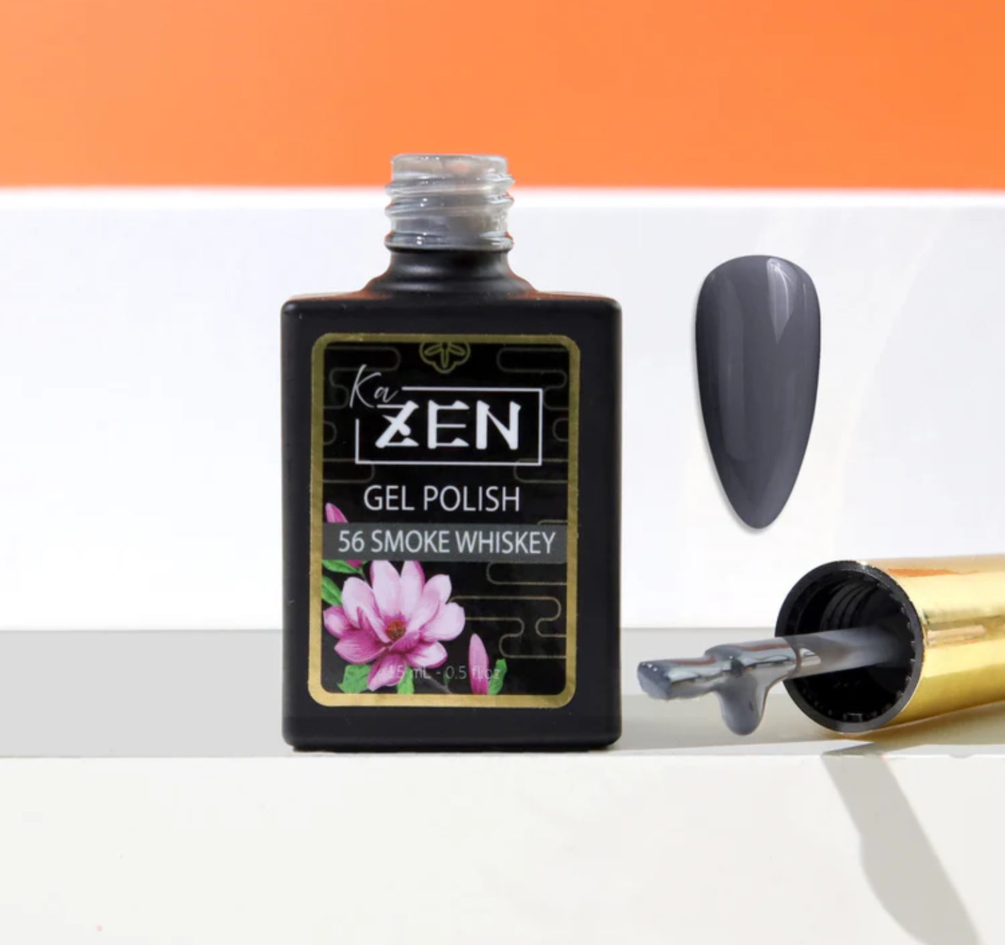 ZEN Milky Gel Polish - #56 Smoke Whiskey