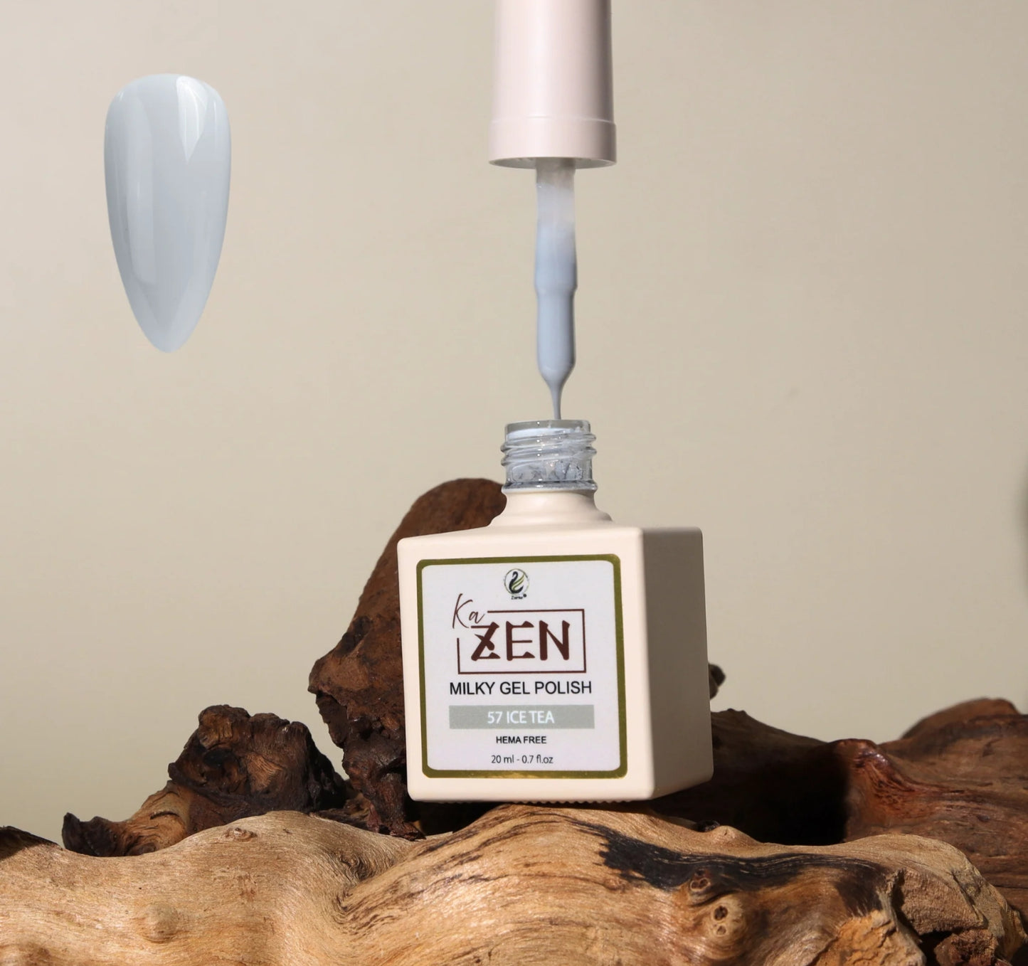 KaZen Milky Gel Polish - #057 Ice Tea