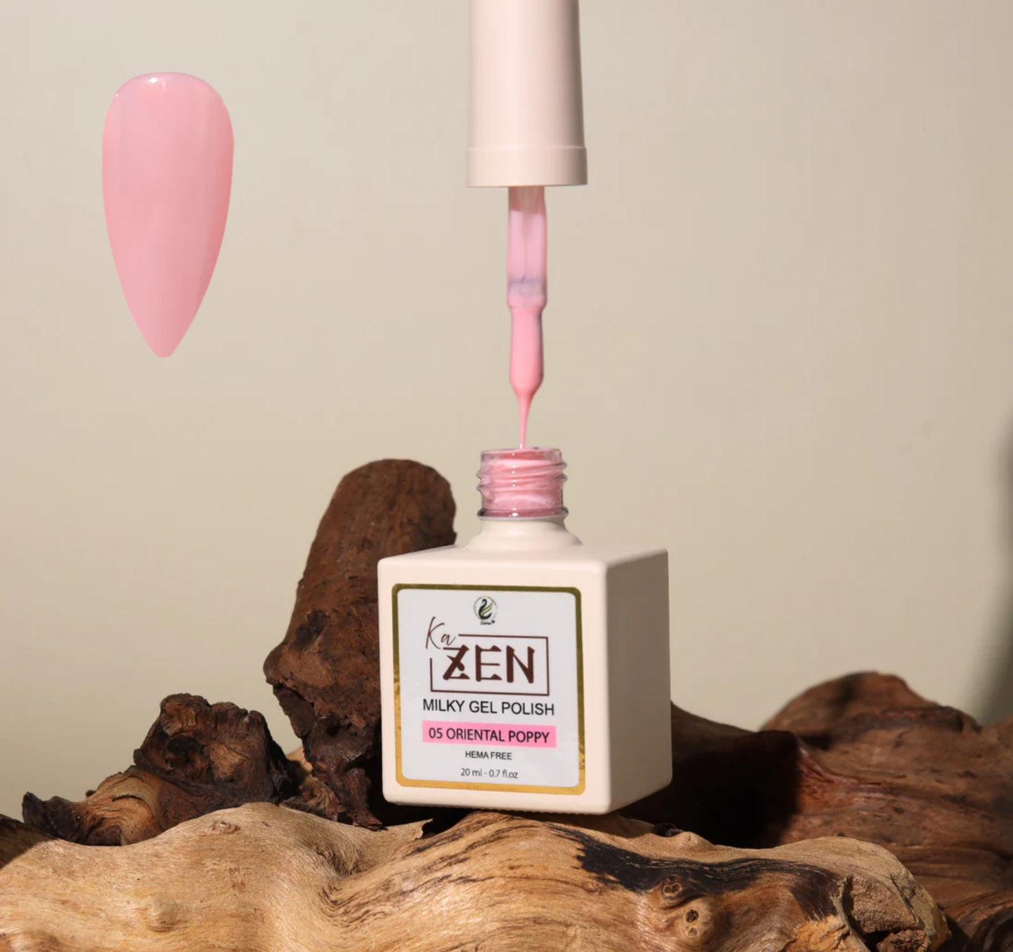 KaZEN Milky Gel Polish - #005 Oriental Poppy