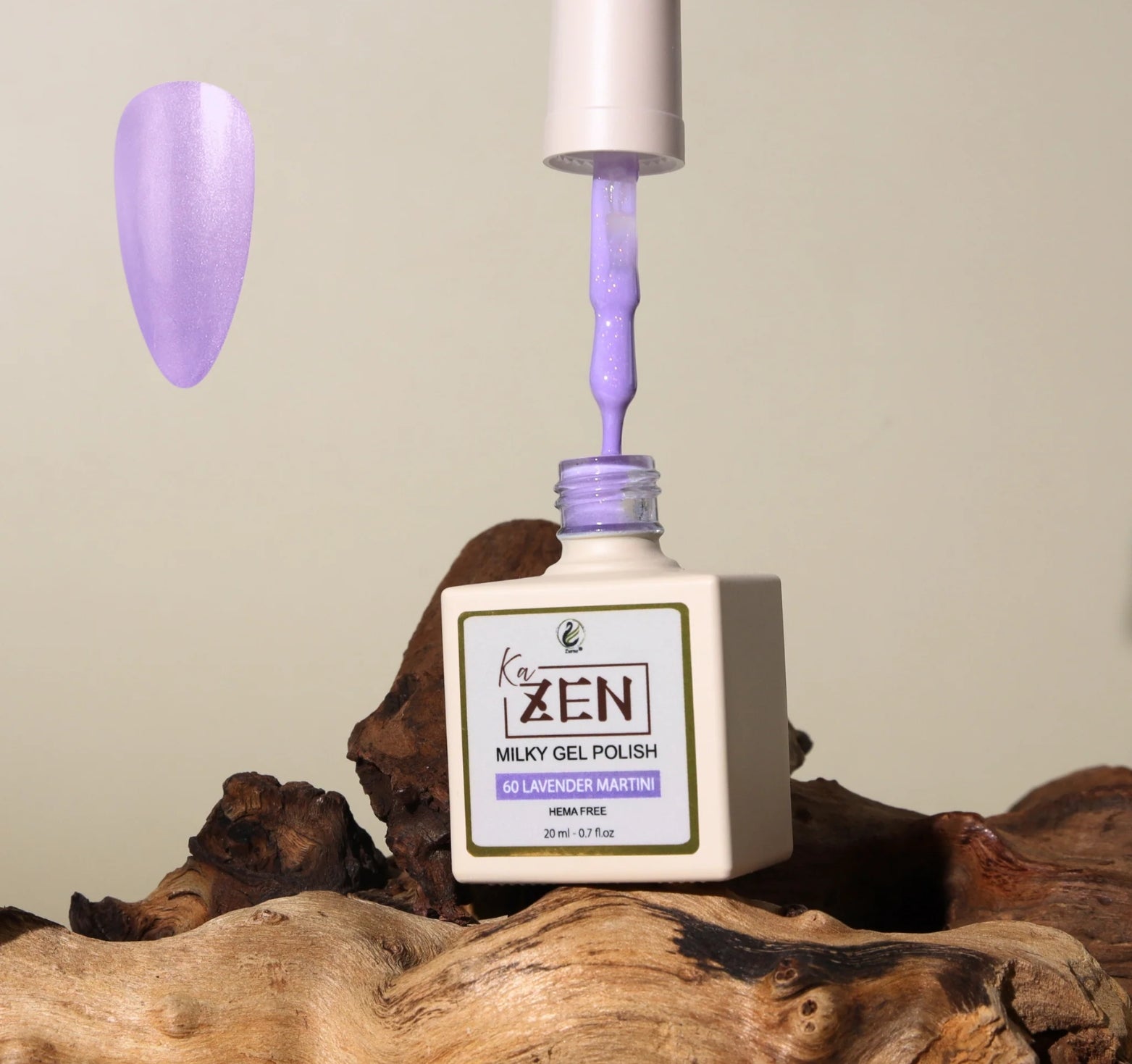 KaZen Milky Gel Polish - #060 Lavender Martini – Nails Plus