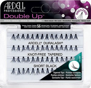 Double Up Soft Touch Knot-Free Short Black  - WS