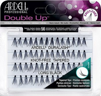 Double Up Soft Touch Knot-Free Long Black