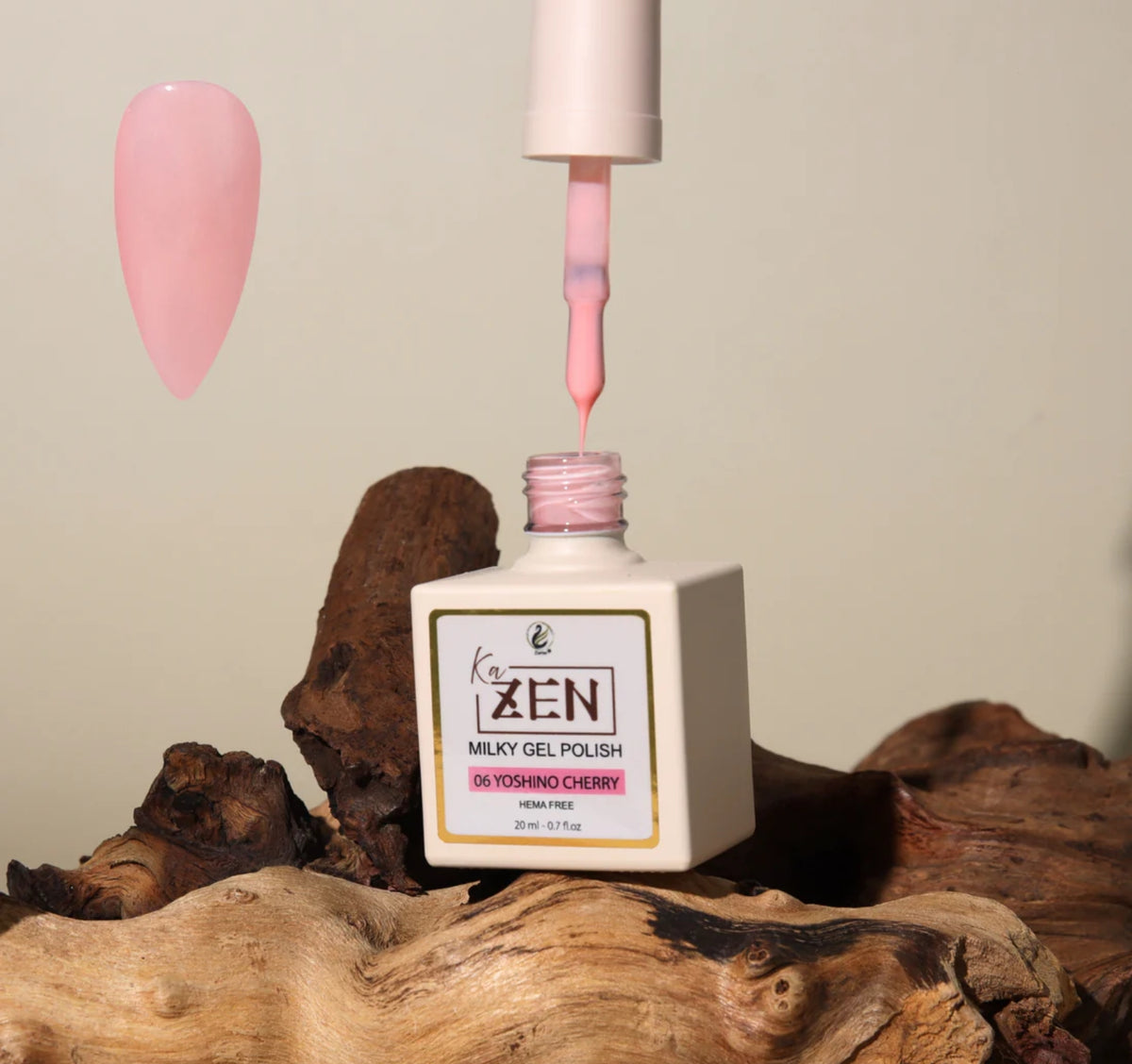 KaZEN Milky Gel Polish - #006 Yoshino Cherry